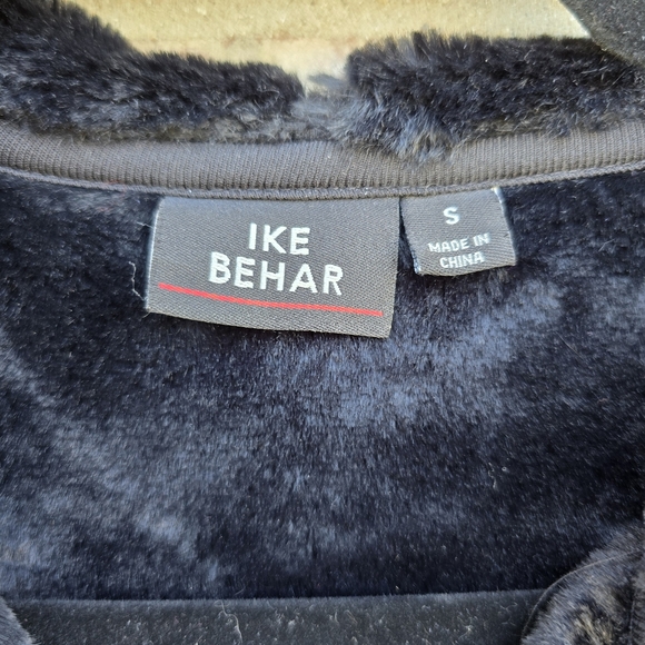 Ike Behar Womens Hounds Tooth Hooded Jacket Coat Super Soft & Warm Size Small - Picture 2 of 14